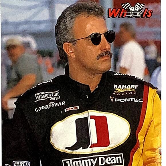 Derrike Cope, Sponsor: Jimmy Dean, Card 6, 1999 Wheels NASCAR Winston Cup, NM+ - Picture 1 of 4
